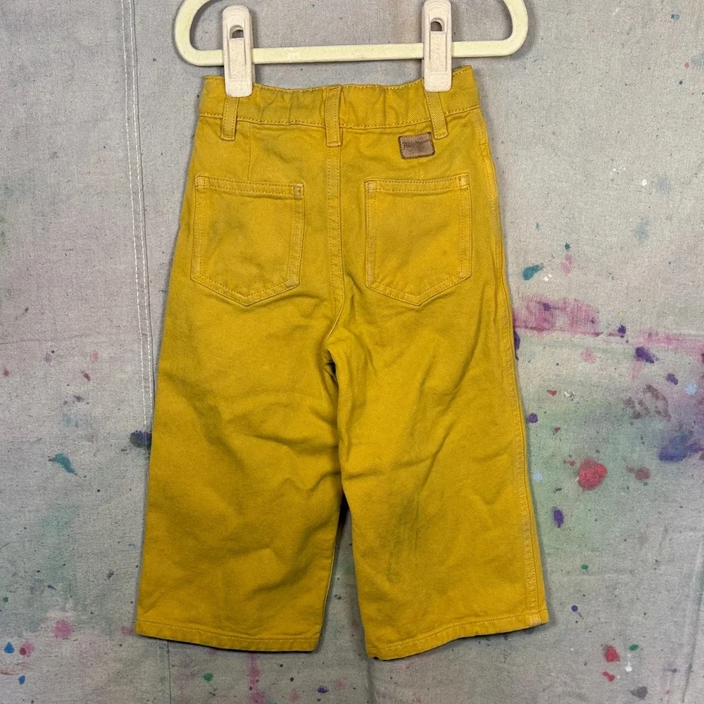 Sezane Yellow Kids pants - Picture 4 of 4